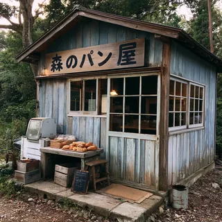 森のパン屋の小屋